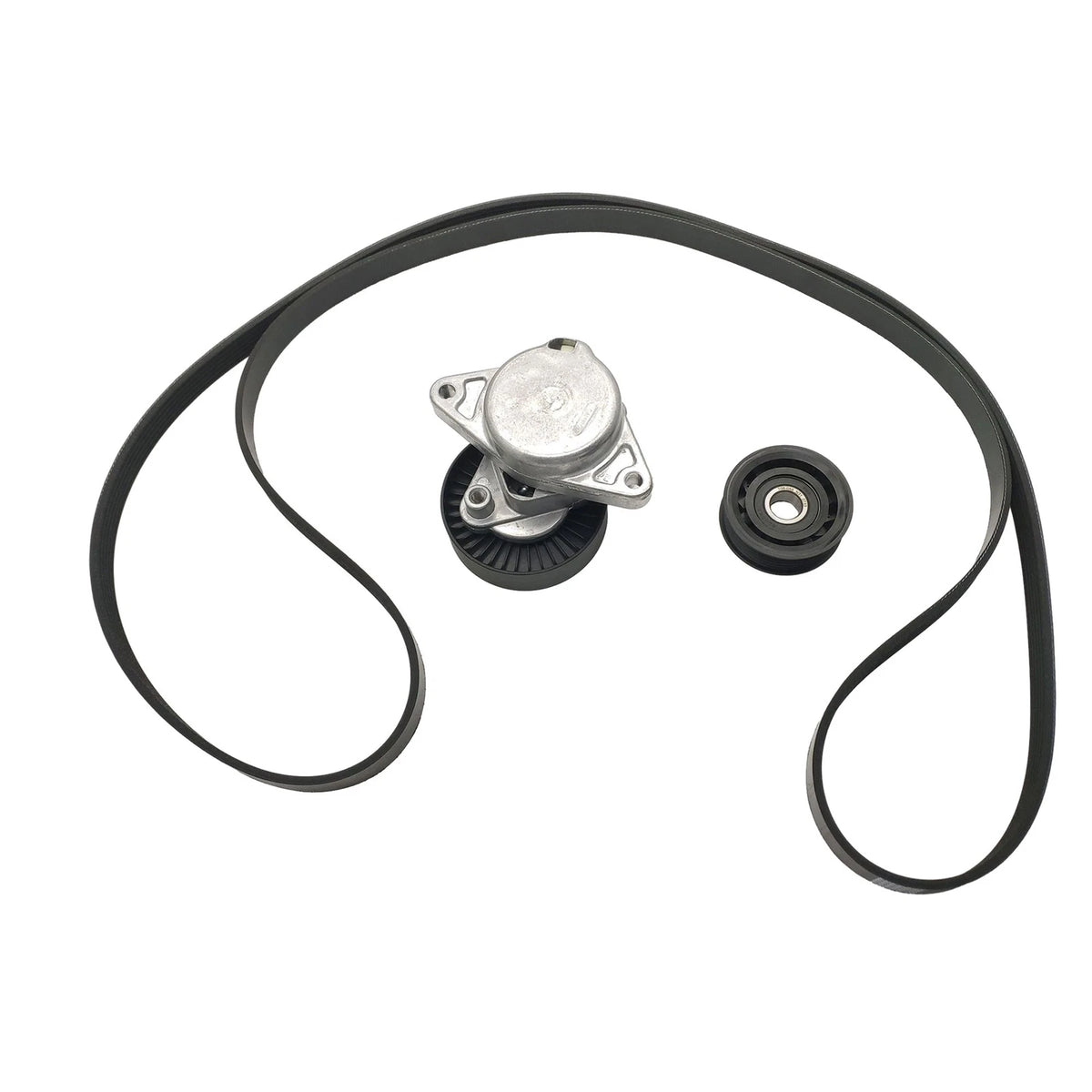 Serpentine Belt Tensioner Pulley Kit for Mercedes-Benz C280 CLK320 E320 SL500 (1997–2005)