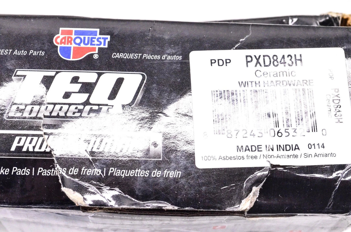 Disc Brake Pad Kit PXD843H for Carquest (NOS)