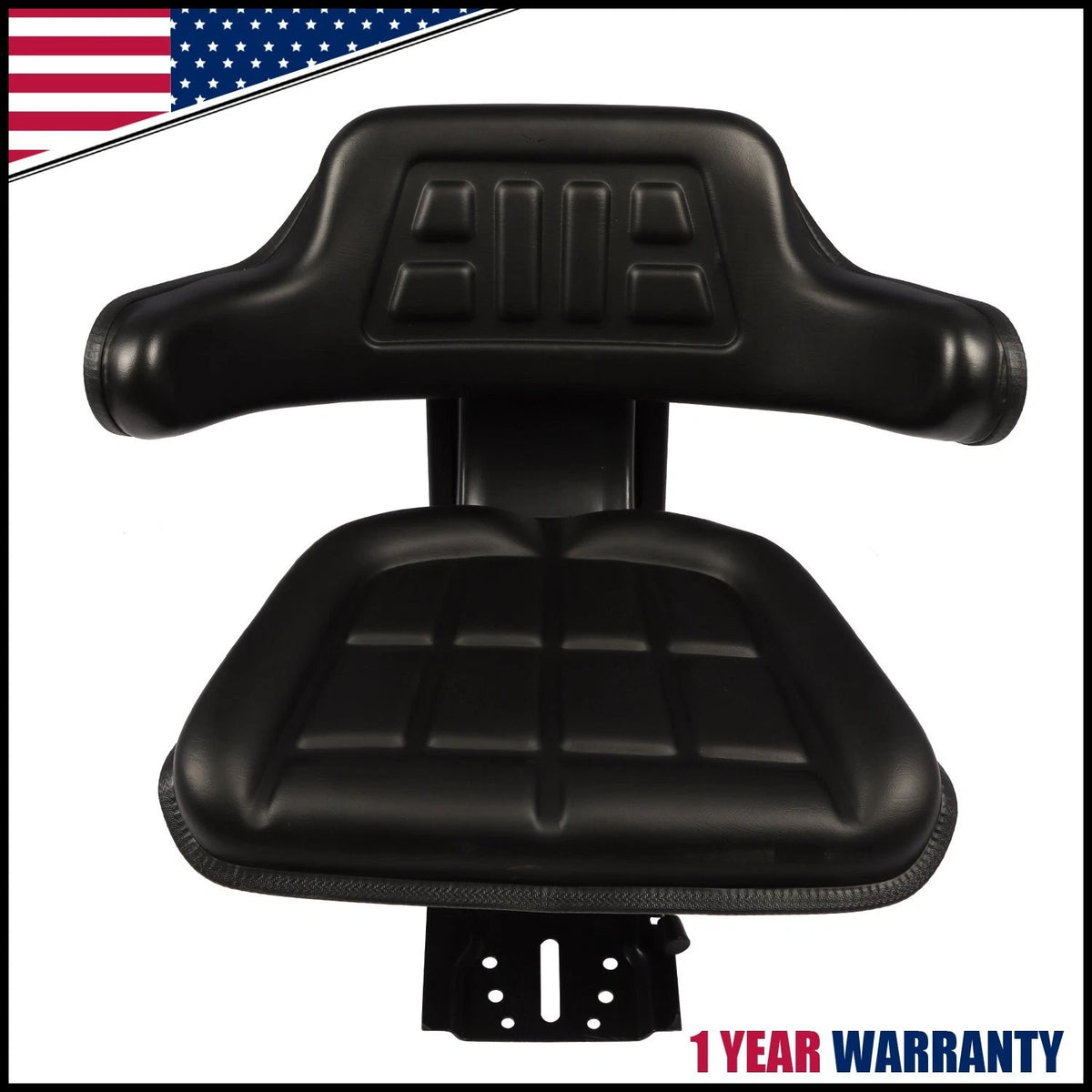 Black Suspension Seat for Ford/New Holland 3000 3600 3610 3900 5100