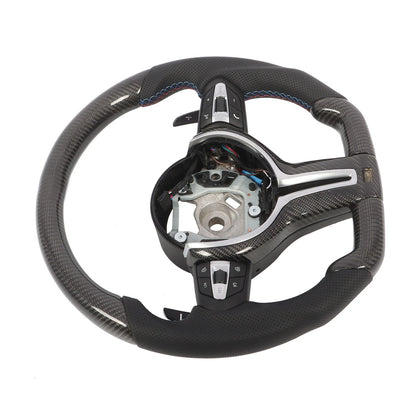 Carbon Fiber Steering Wheel for BMW F20 F30 F32 F80 F82 F87 M2 M3 M4 (2012–2020)