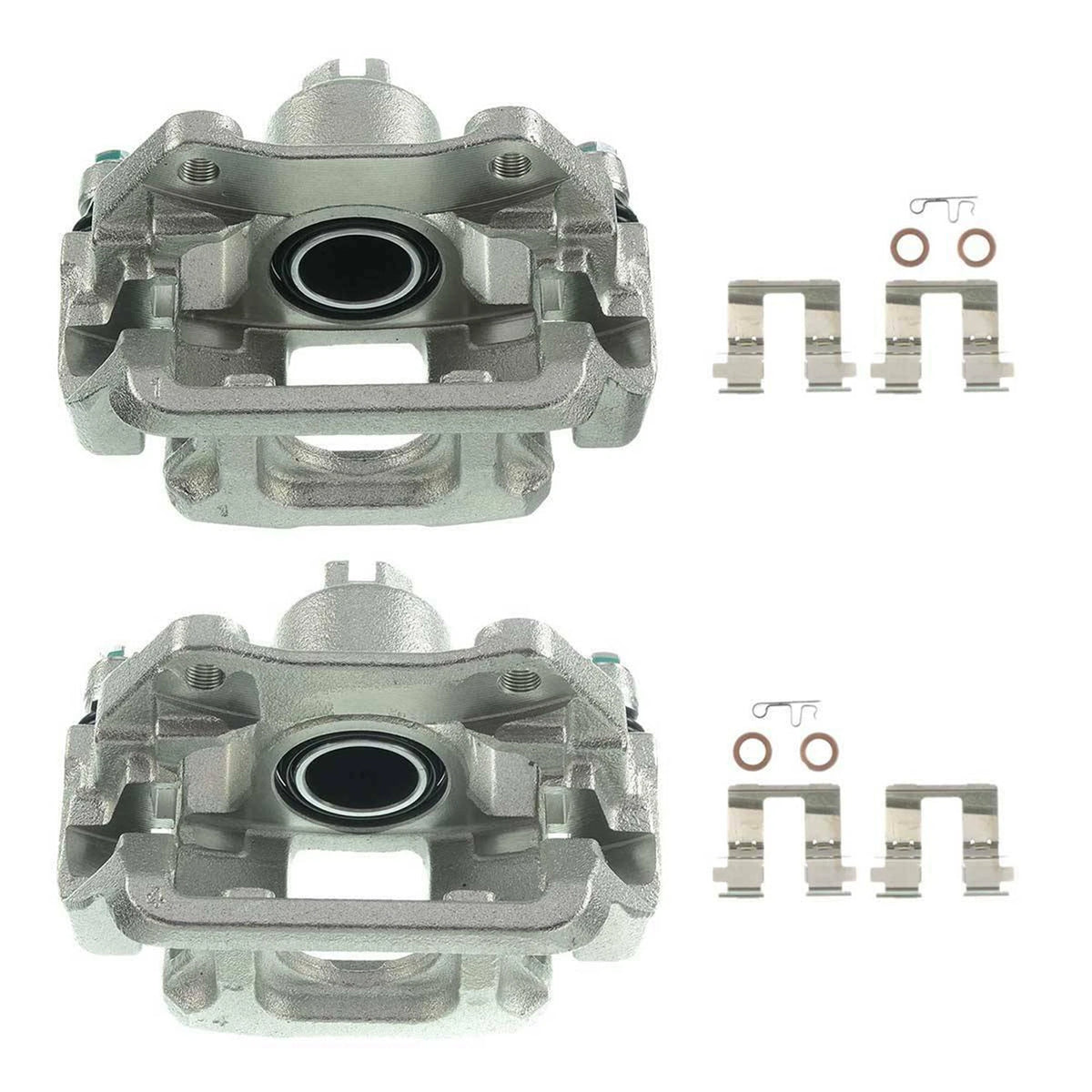 Set of 2 Rear Brake Calipers w/ Bracket for Honda Odyssey (2011–2017)