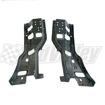 2X Front Bumper Impact Brackets for Chevy Silverado 2500 3500 (2011–2014)