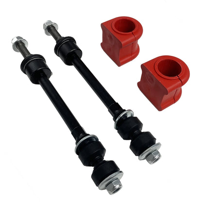 Front Suspension Stabilizer Sway Bar Bushing Link Kit for Ram 1500 4WD (2006–2012)