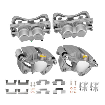 Front Rear Disc Brake Caliper Kit 18B4730 for Cadillac DeVille DTS (2003–2011)