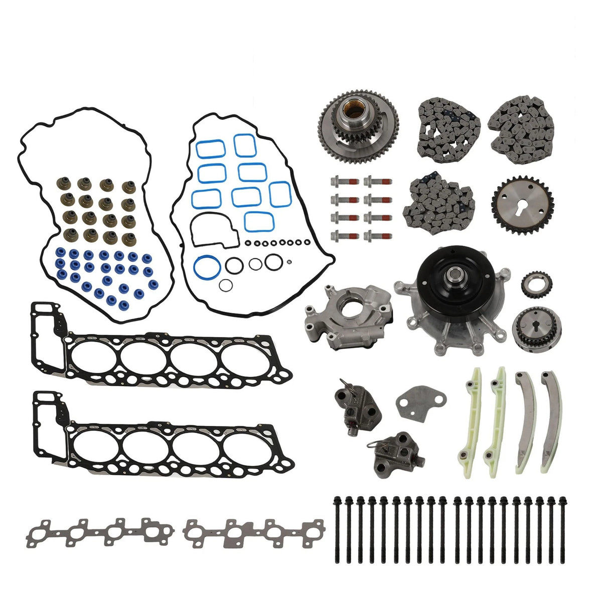 Timing Chain Kit & Head Gasket for Dodge Dakota, Ram 1500, Jeep Commander (2005–2010) HS26157PT1