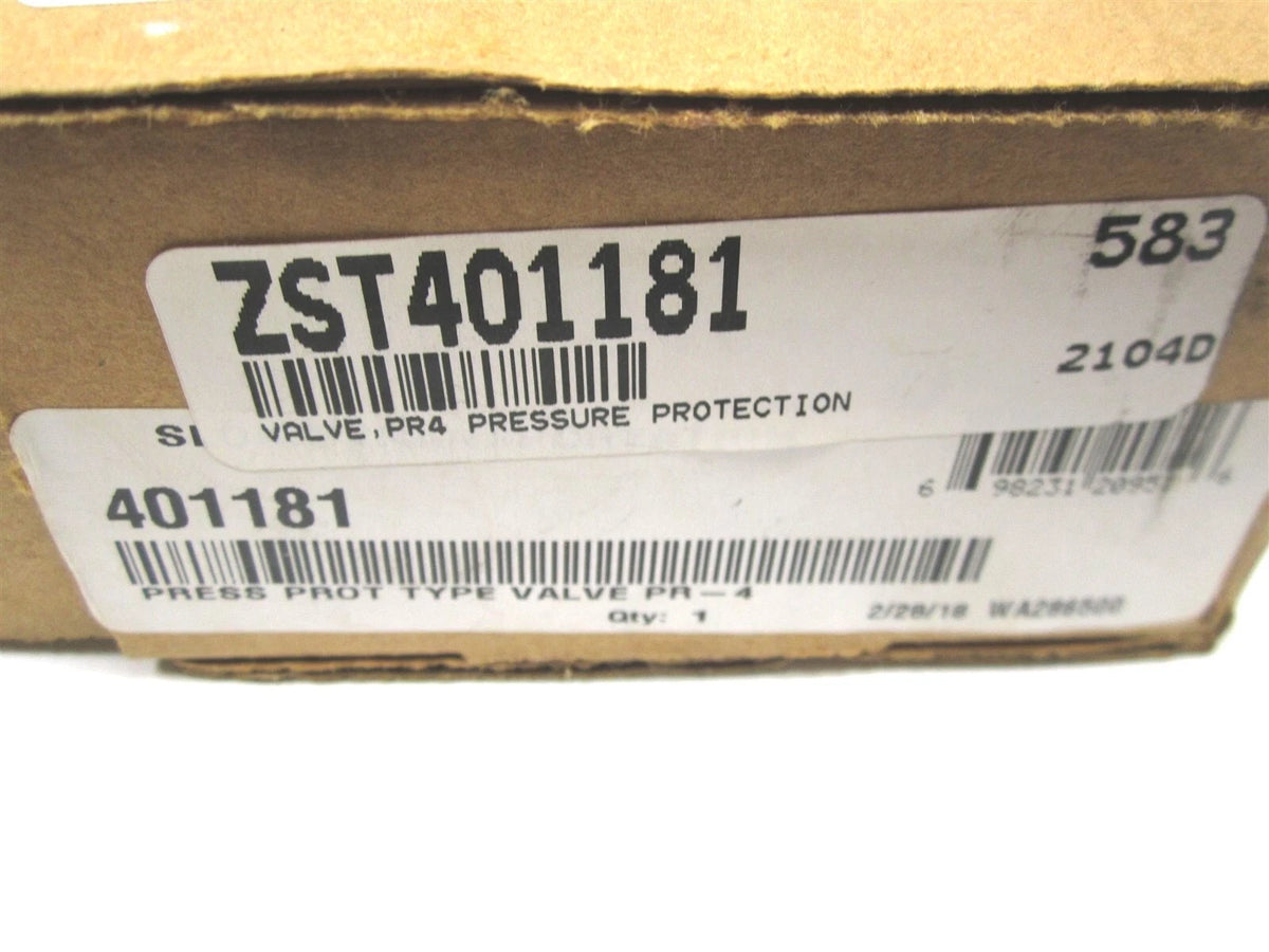 Pressure Protection Valve for International PR4 (401181)
