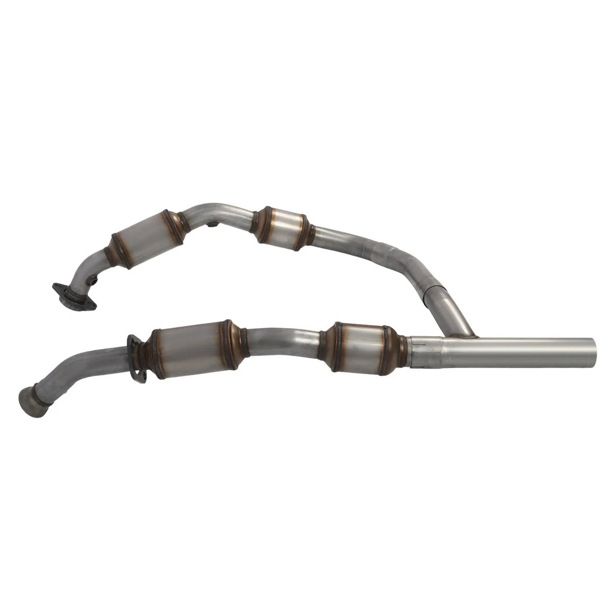 Y Pipe Catalytic Converters LH RH for Ford Econoline E-150 E-250 (2005–2007)