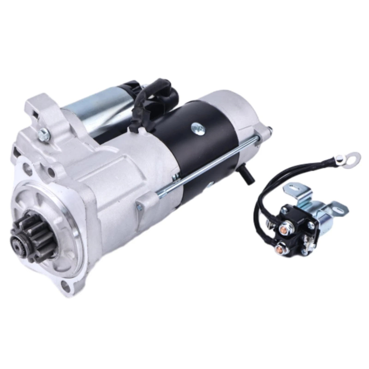 Starter Motor 272-4774 W/Relay for Caterpillar Engine 3064 3066 C4.2 C6 C6.4