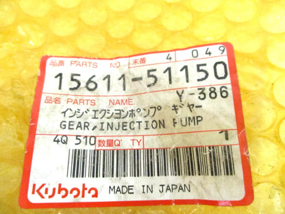 Injection Pump Gear for Kubota L3750 L4150 M4030 M4500 (15611-51150)