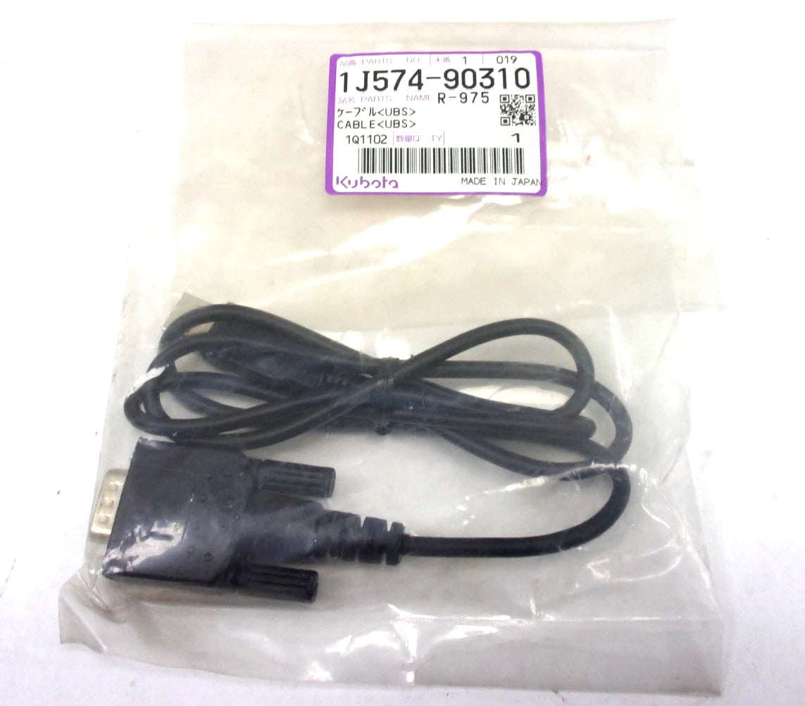 USB Cable for Kubota M100XDTC, M1085SDSL, M110XDTC (OEM 1J574-90310)