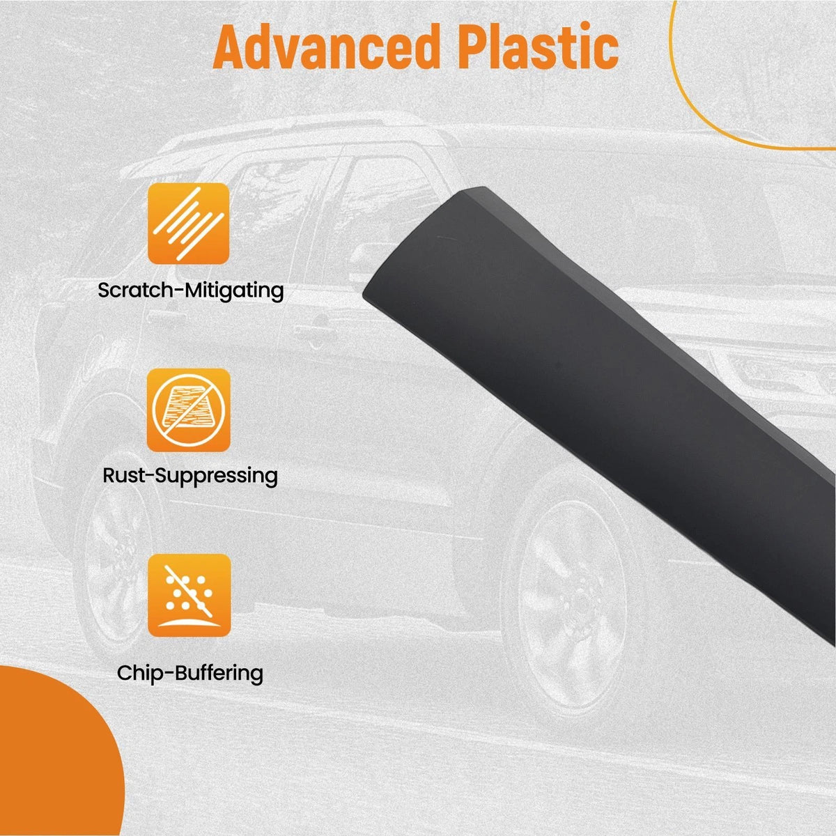 Front Door Molding Trim Right for Hyundai Tucson (2022–2024) 87722N9000