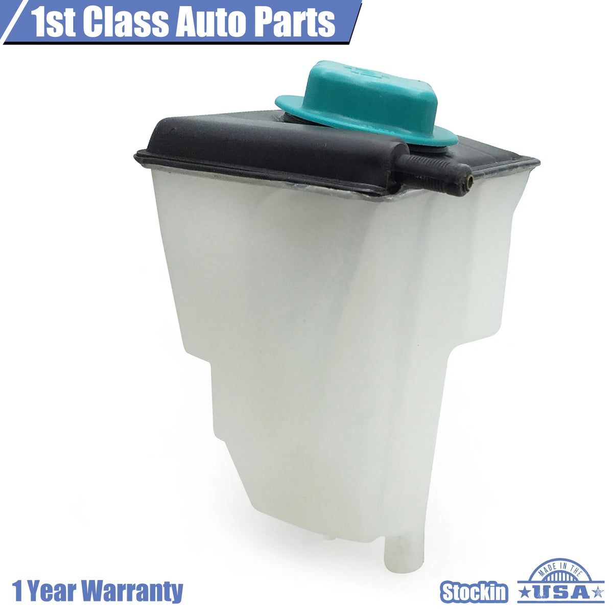Engine Coolant Overflow Tank with Cap for Volvo S40 V40 (1996–2004) 30804963