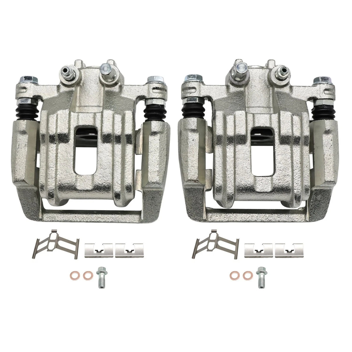 2Pcs Rear Brake Calipers w/ Bracket for Honda CR-V (2007–2016) & Acura RDX (2013–2018)
