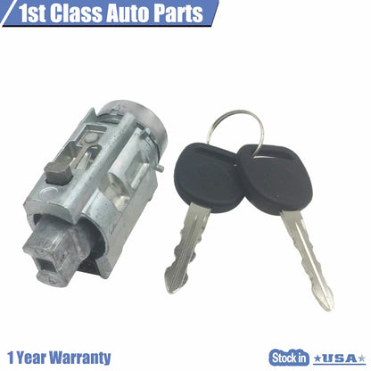 Ignition Lock Cylinder & Keys for Chevy Impala, Pontiac Grand Am (1994–2005) 12458191