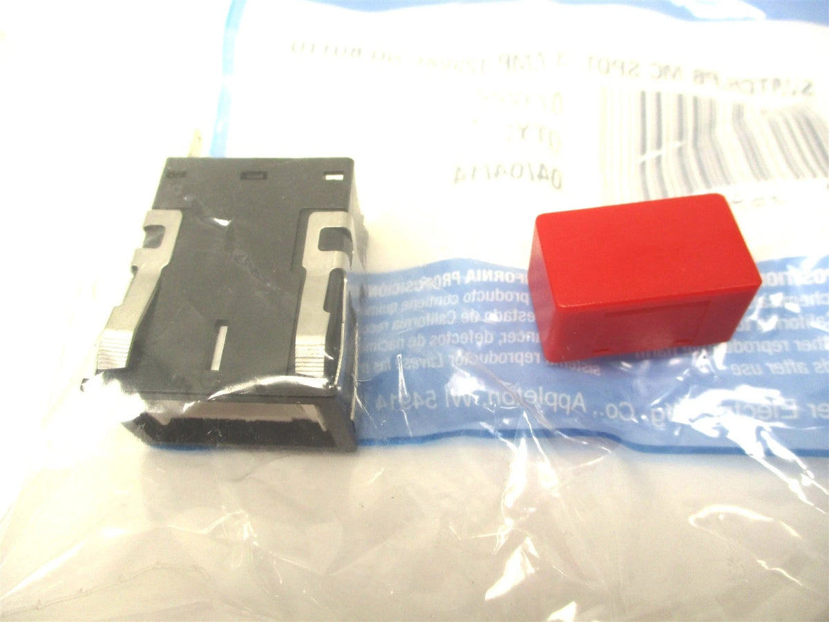 Red Button Switch Kit for Miller Electric (070530, 071222, 071223)