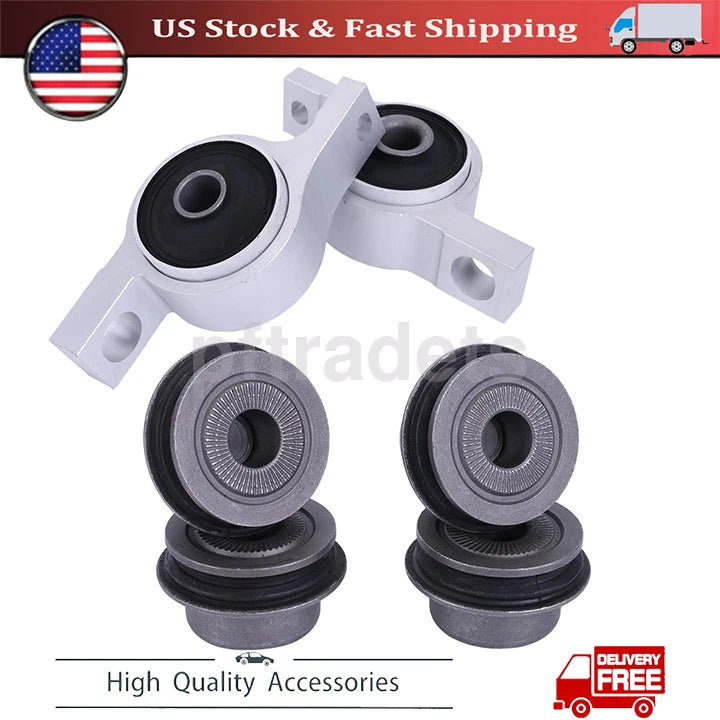 Front Lower Control Arm Bushings with Bracket for Lexus IS250 IS350 GS350 GS450 (2006–2019)