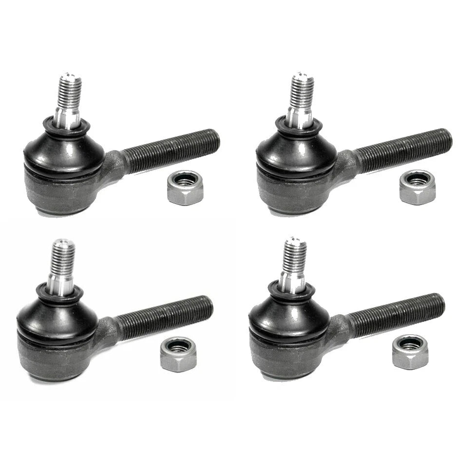 Set of 4 Steering Tie Rod Ends for Volkswagen Beetle Super Beetle Transporter (1968–1979)