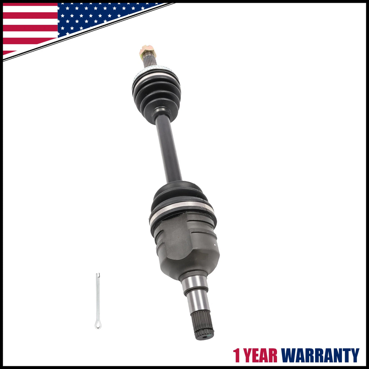 Left Front CV Axle Shaft Assembly for Toyota Corolla & Chevy Prizm (1993–2002)