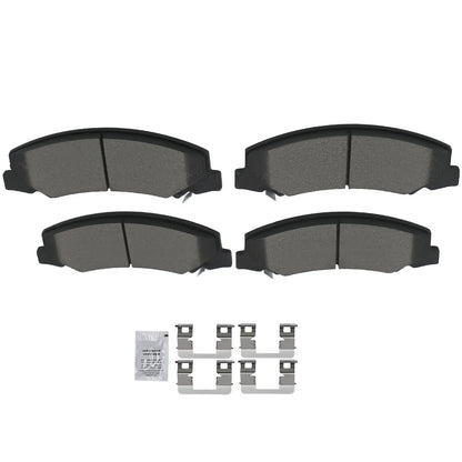Set of 4 Front Ceramic Brake Pads for Chevrolet Impala (2006–2013) D1159 P1159