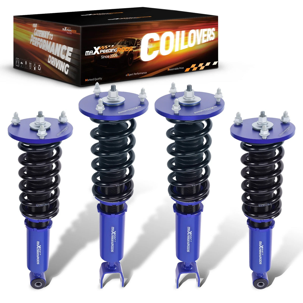 Coilovers Suspension Lowering Kit for Lexus SC300 SC400 (1992–2000) Toyota Supra (1993–1998)