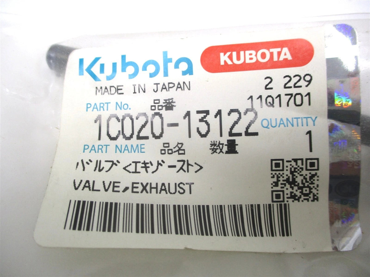 Exhaust Valve for Kubota V3800 (1C020-13120, 1C020-13122, 1C020-13124)