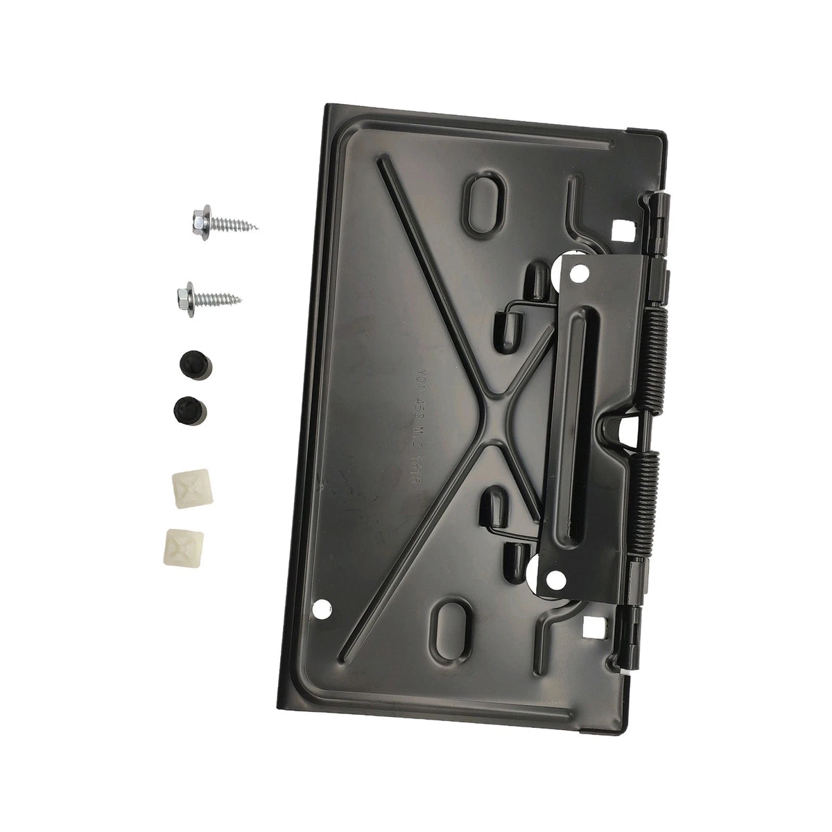 Rear License Plate Tag Bracket with Hinge for Chevy Chevelle Nova (1964–1972)