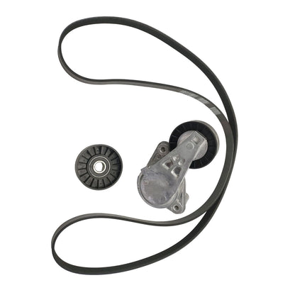 Serpentine Belt Drive Component Kit for Hyundai Santa Fe (2001–2006), Tiburon (2003–2008)