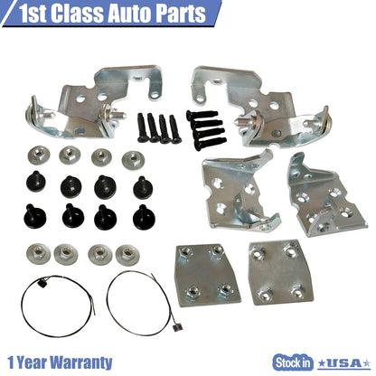 2X Door Hinges Front Left & Right for 1999-2007 Chevy Silverado GMC Sierra 1500