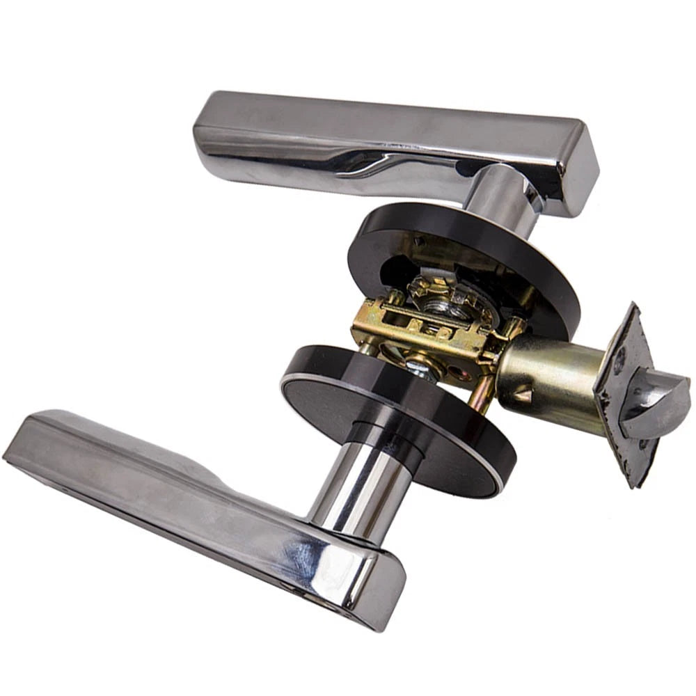 Fingerprint Door Lock for Home Security (Stainless Steel)