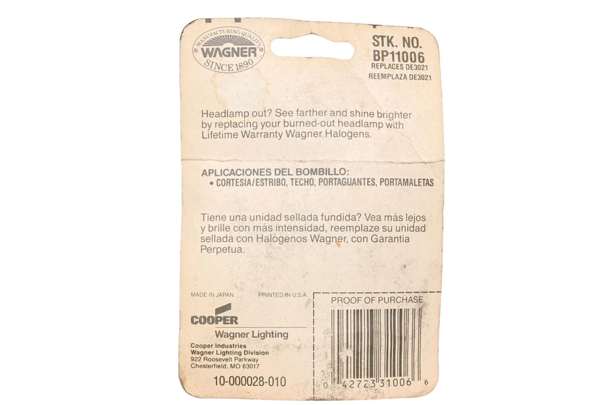 2X Multi-purpose Light Bulbs for Wagner BP11006