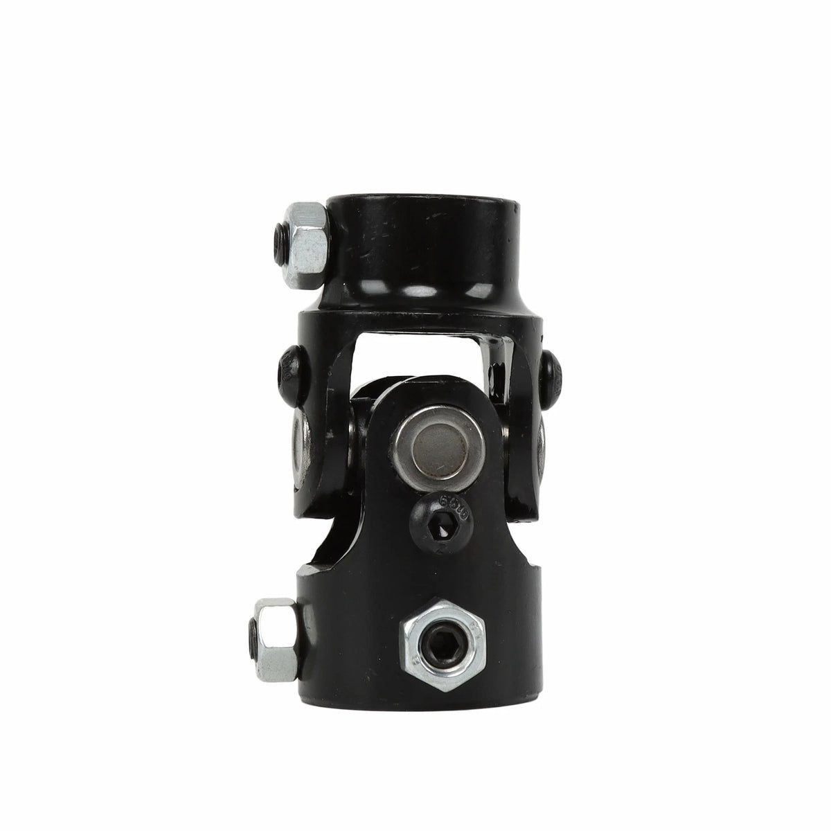 1" Steering Shaft U Joint for Universal Rat Rod (3/4-36 Spline, Black)