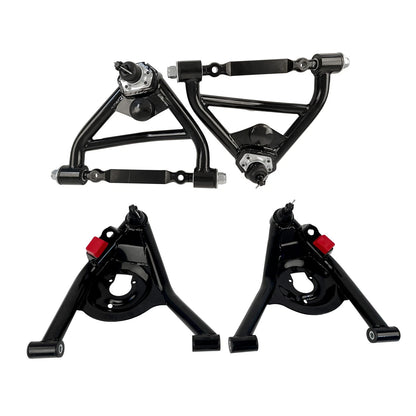 Set of 4 Front Tubular Control Arms for Chevrolet Camaro Pontiac Firebird (1970–1981)