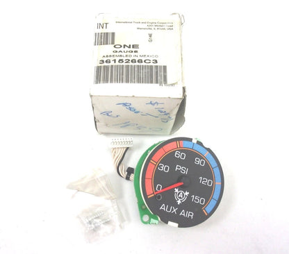 Auxiliary Air Pressure Gauge for International Truck (3615266C2, 3615266C3)