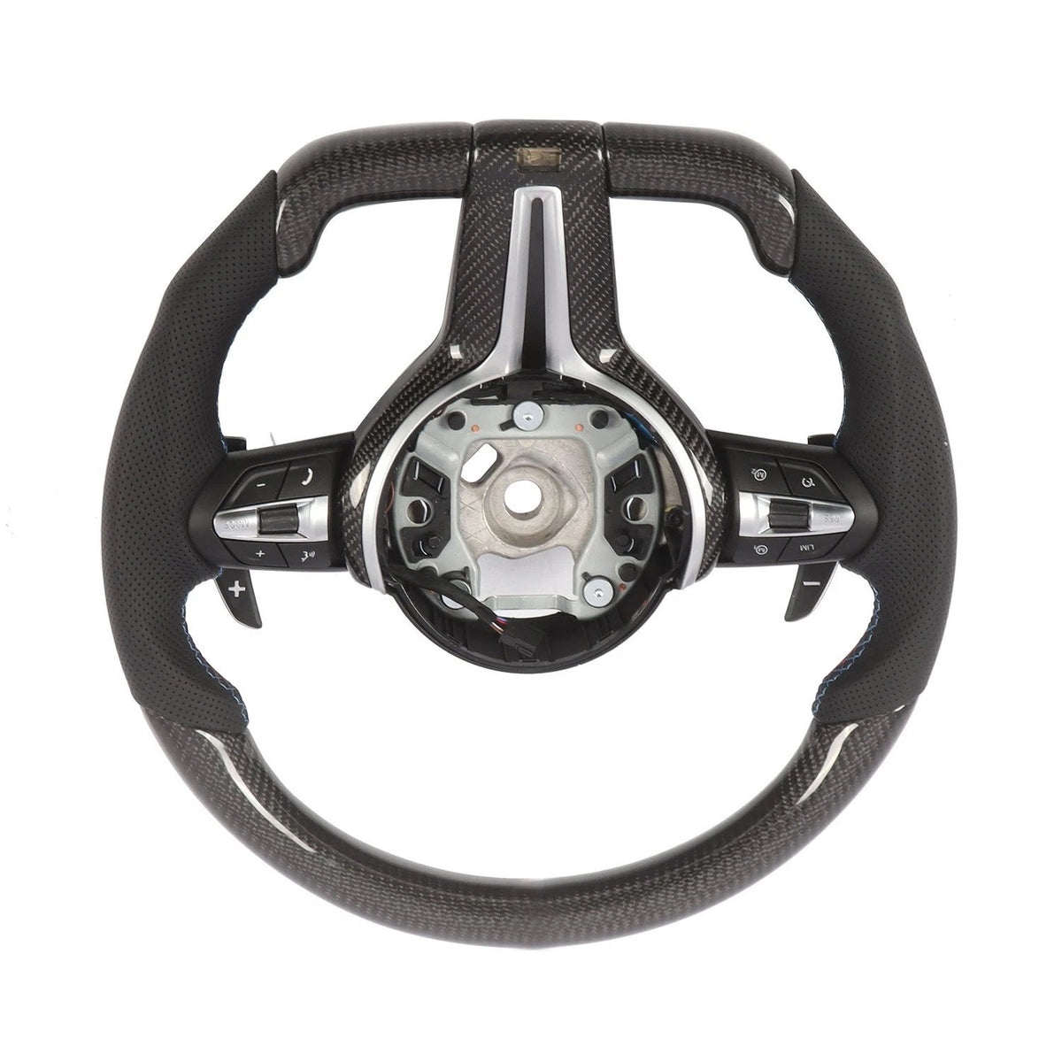 Carbon Fiber Steering Wheel for BMW F20 F30 F32 F80 F82 F87 M2 M3 M4 (2012–2020)