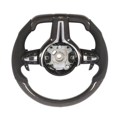 Carbon Fiber Steering Wheel for BMW F20 F30 F32 F80 F82 F87 M2 M3 M4 (2012–2020)