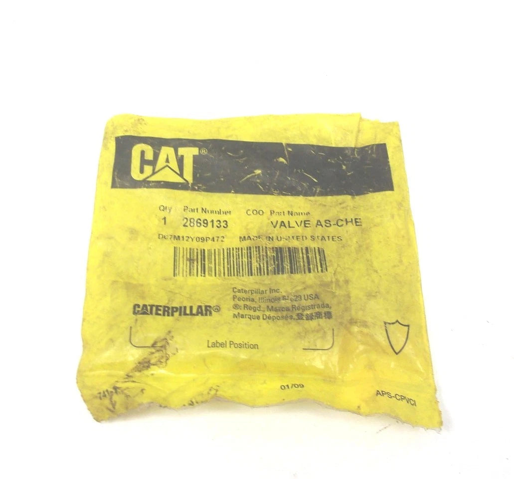 Oil Check Valve Assembly for Caterpillar (286-9133)