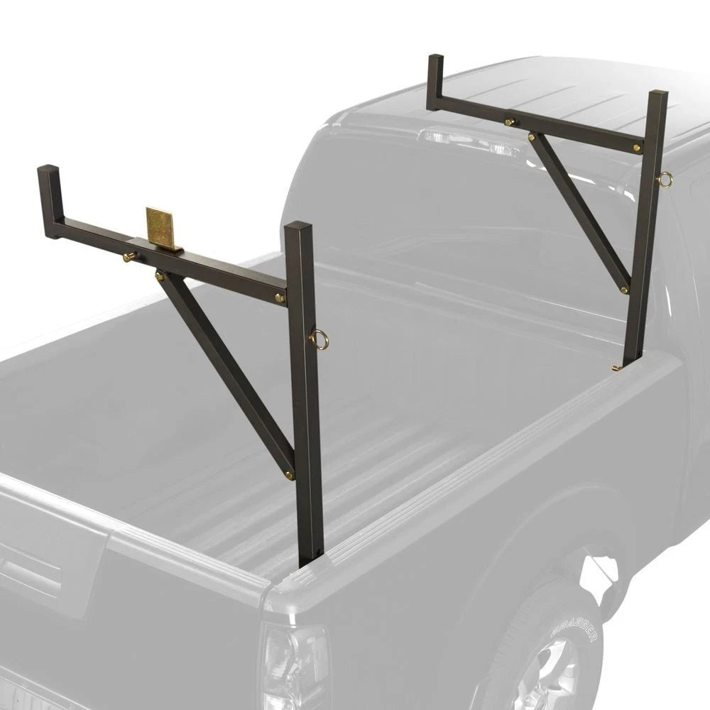 Adjustable Steel Ladder Rack for Trucks (250 lb Capacity)
