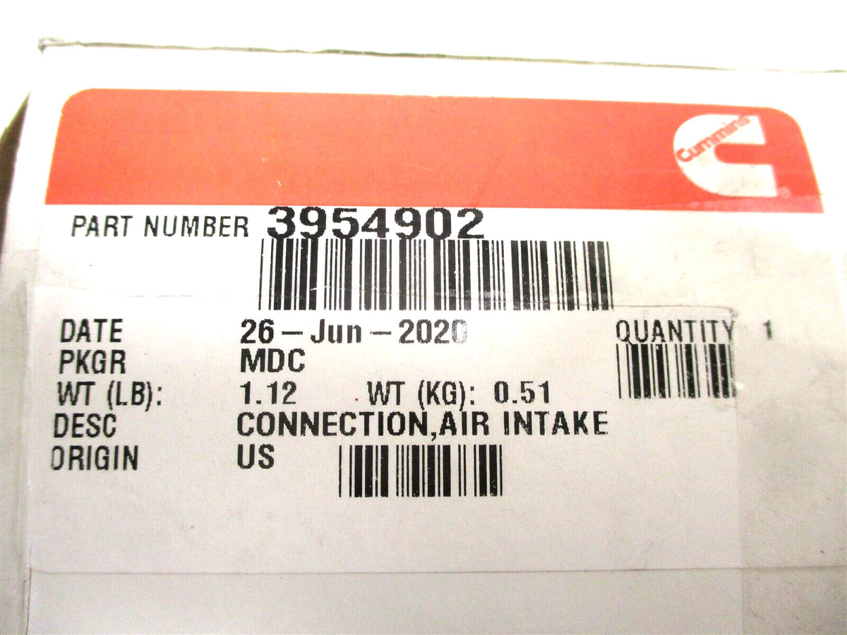 Air Intake Connection for Cummins (3954902)