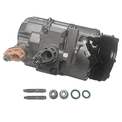 AC Compressor w/6-Groove Pulley for Ford F-250 F-350 Super Duty (2020–2022) CO11780C