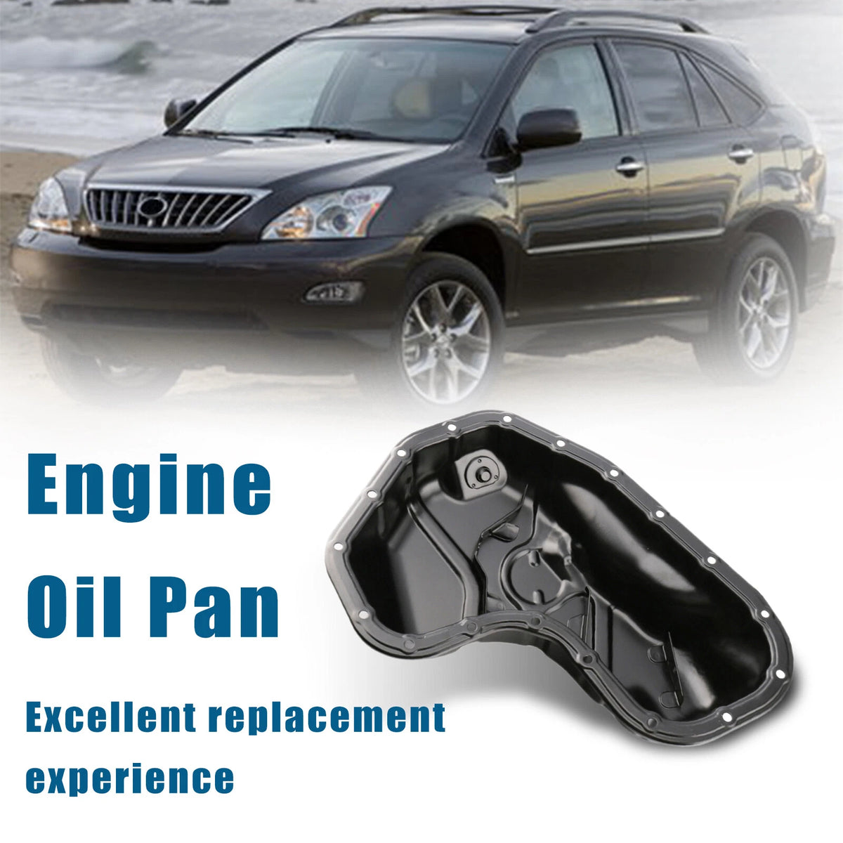 Engine Oil Pan for Toyota Avalon Camry Highlander RAV4 Sienna Venza ES350 (2005–2023)