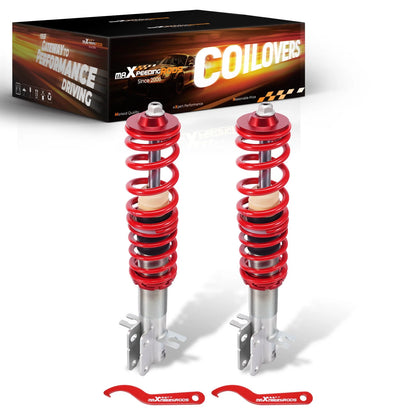2X Front Adjustable Coilover Suspension for VW Golf MK1 (1974–1983)