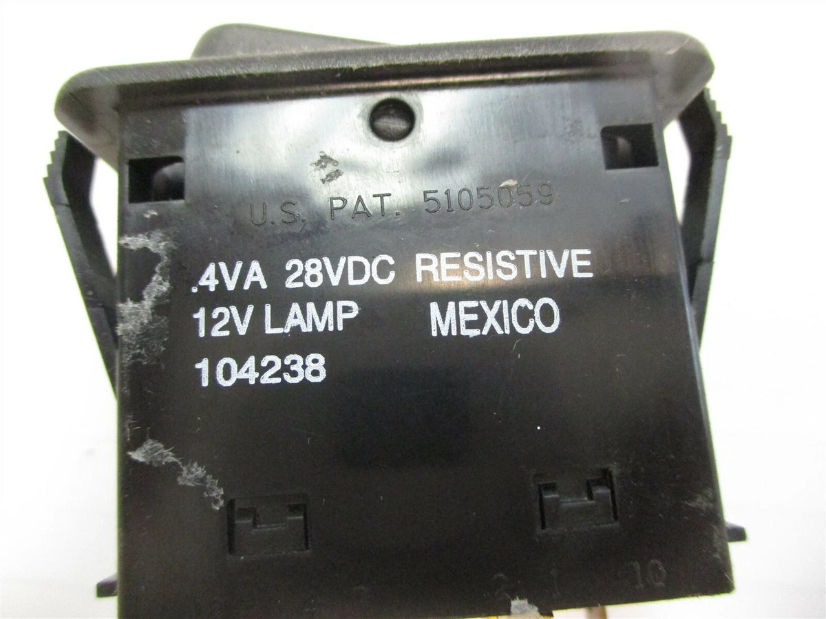 LH Fan Speed Defrost Switch for Thomas Bus (TBB-104238)