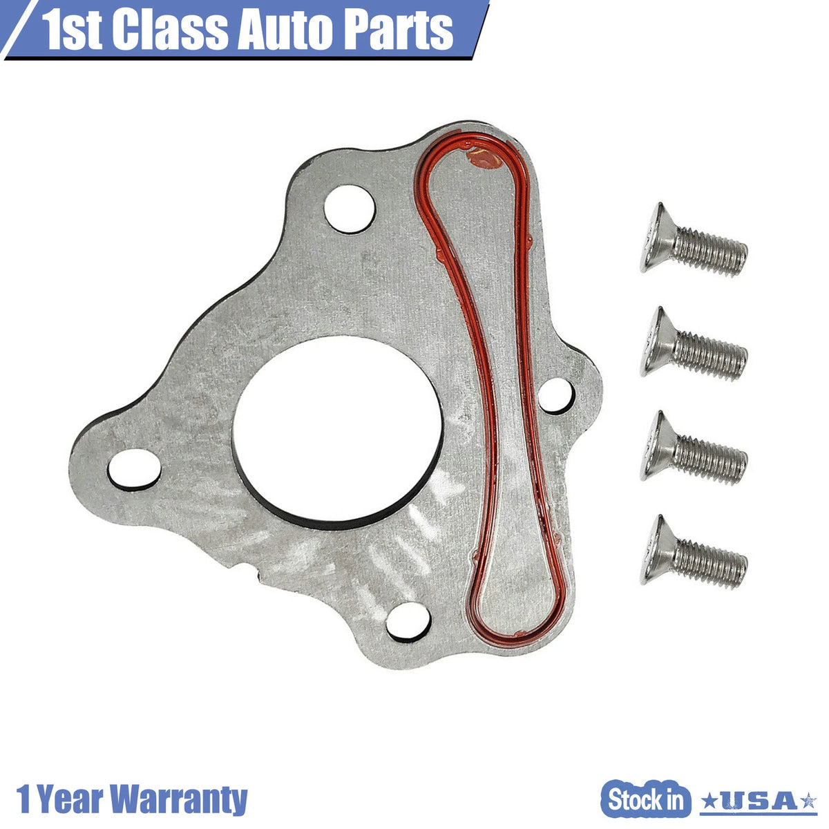Camshaft Thrust Retainer Plate Gasket Seal + Bolt for GM LS1 LS2 LS3 (2001–2015)