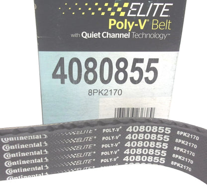 Serpentine Poly-V Belt 8PK2170 for Continental Elite (4080855)
