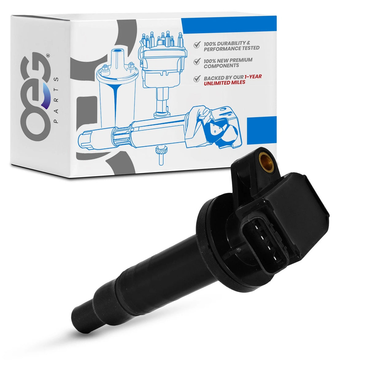 Ignition Coil for Toyota Corolla, Celica (2000–2008), Chevy Prizm (2000–2002), Vibe (2003–2008)