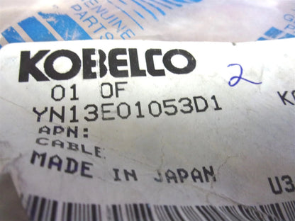 Cable for Kobelco SK200 SK200LC Excavators (YN13E01053D1)