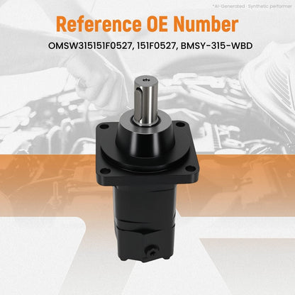 Hydraulic Orbital Motor OMSW315-151F0527 for 32mm Shaft with 1/2 BSP Port