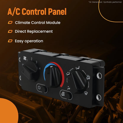 Temperature Heater Control Panel for Mack CXU614 (2000–2004, 2014–2018) 20992943