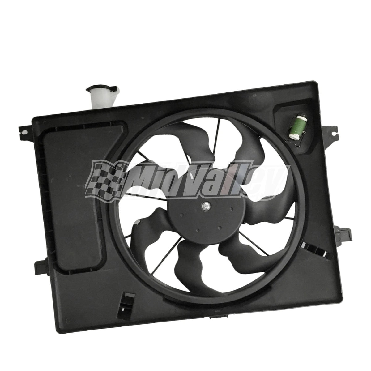 Radiator Cooling Fan Assembly for Hyundai Elantra, Kia Forte (1.8L, 2.0L) 621-528