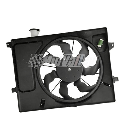 Radiator Cooling Fan Assembly for Hyundai Elantra, Kia Forte (1.8L, 2.0L) 621-528